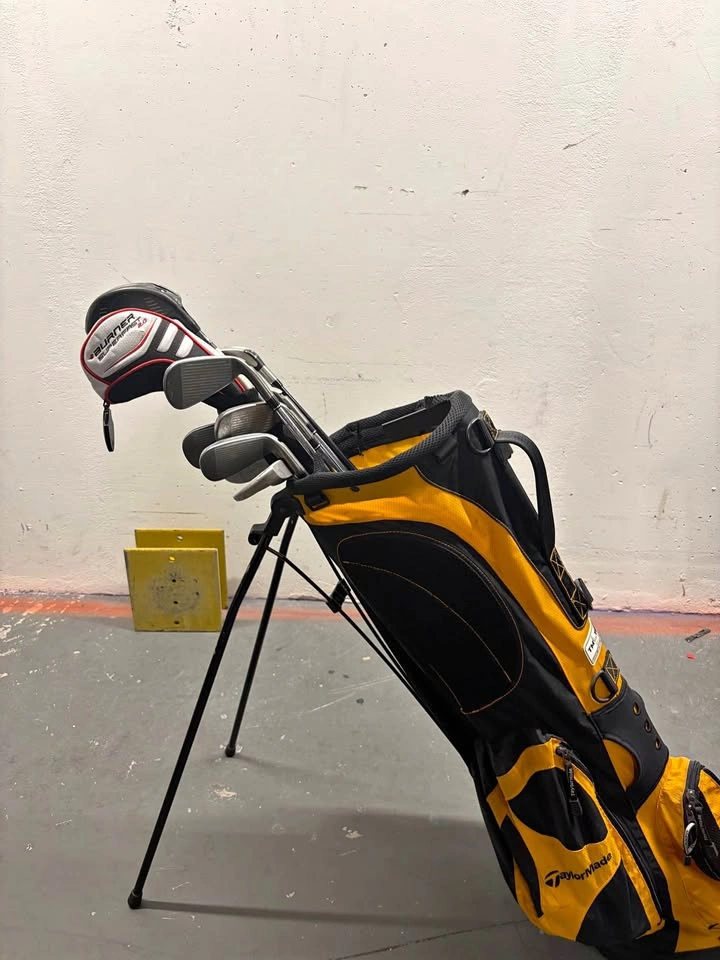 Left-Handed Full Golf Club Set — TaylorMade/Cobra