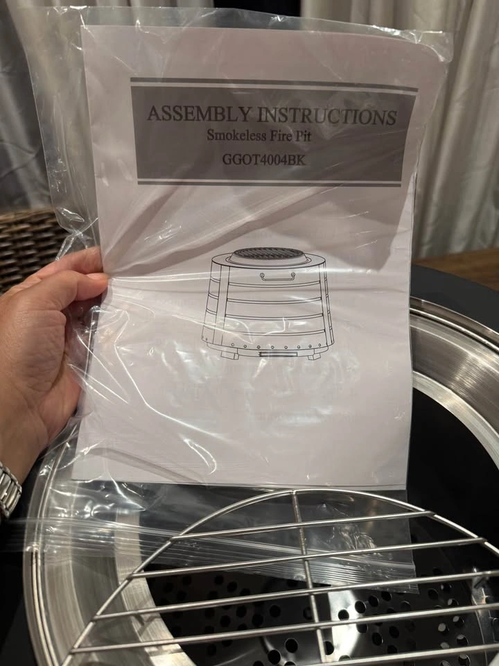 Smokeless Portable Fire Pit with Double Combustion Technology - photo 5