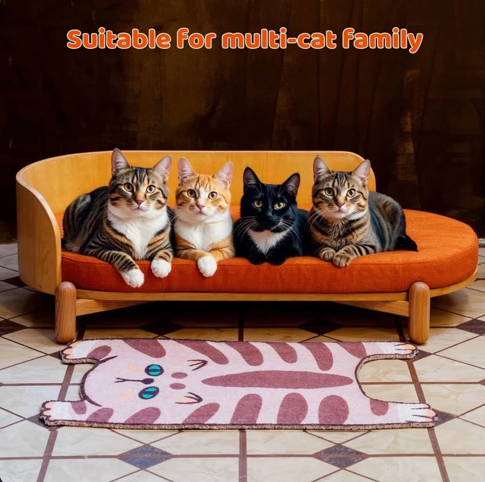 Wayfair Modern Wooden Cat Bed with Cushion – New - photo 2