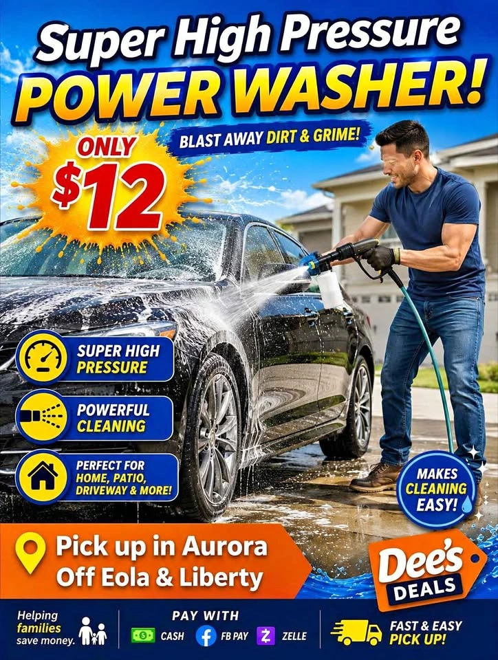 Power Washer BRAND NEW ONLY $12