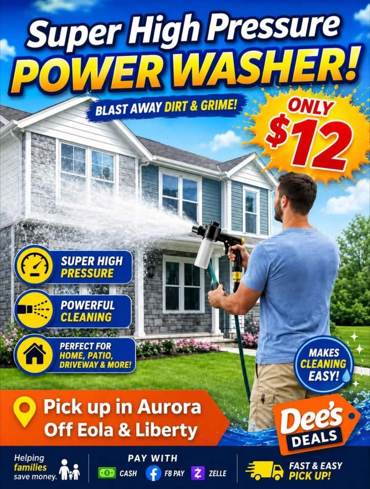 Power Washer BRAND NEW ONLY $12 - photo 2