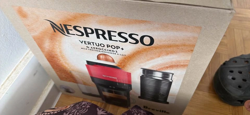 Nespresso vertuo pop +
