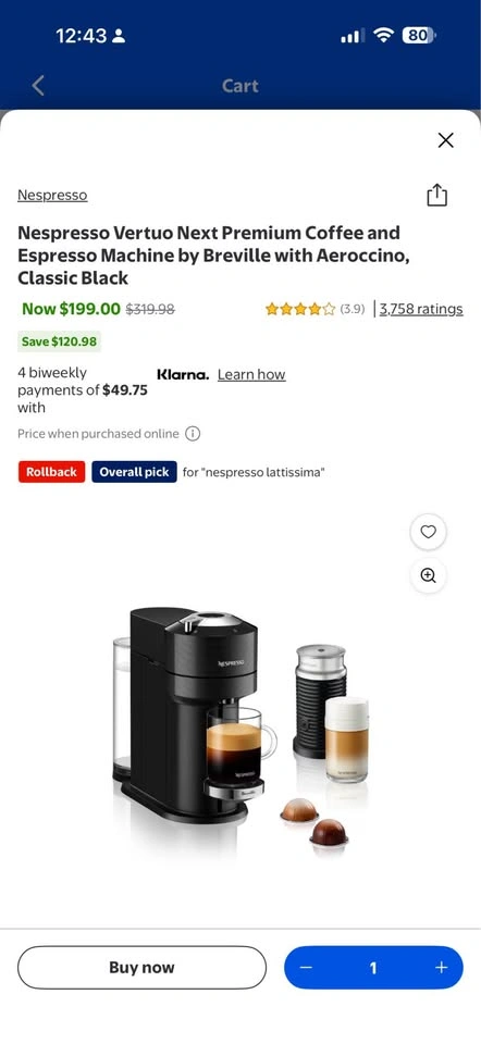 Nespresso vertuo pop + - photo 2