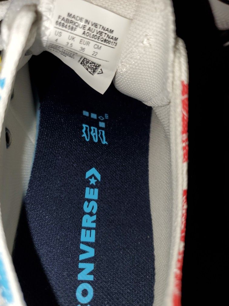 New Converse/Chuck Taylor's Size 4 (Fits Like 6.5/7) - photo 3