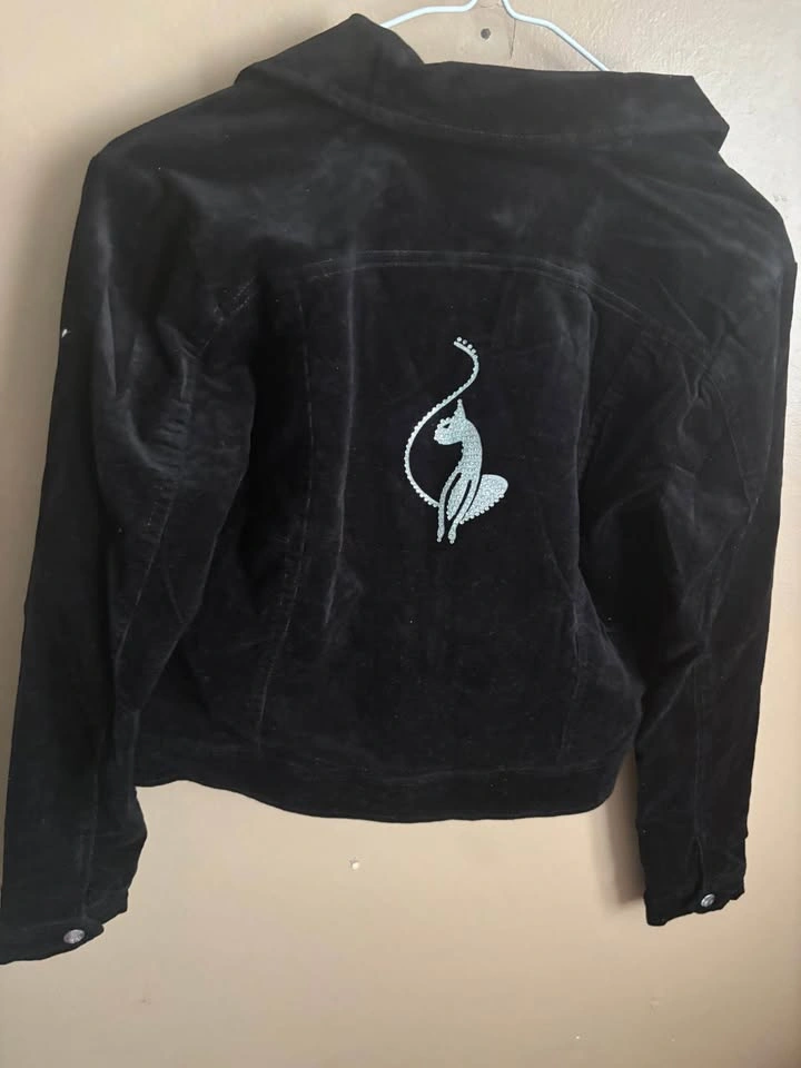 Babyphat crop short biker jacket XS/S - photo 2