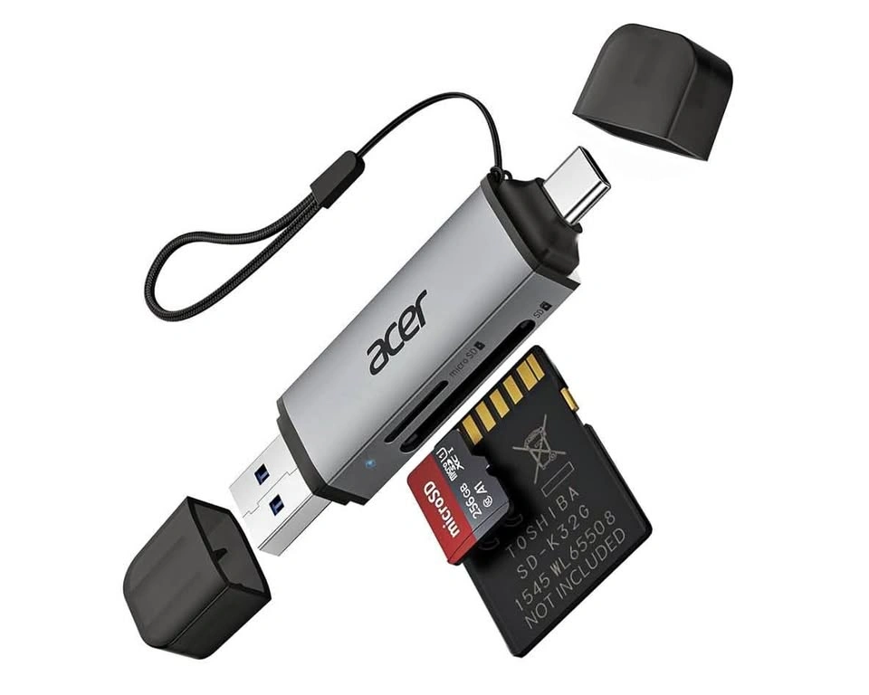 USB-C & USB 3.0 SD/MicroSD Card Reader