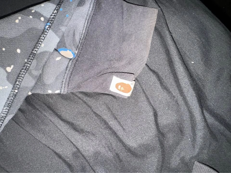 A Bathing Ape Bape Space Camo Hoodie Large - photo 4