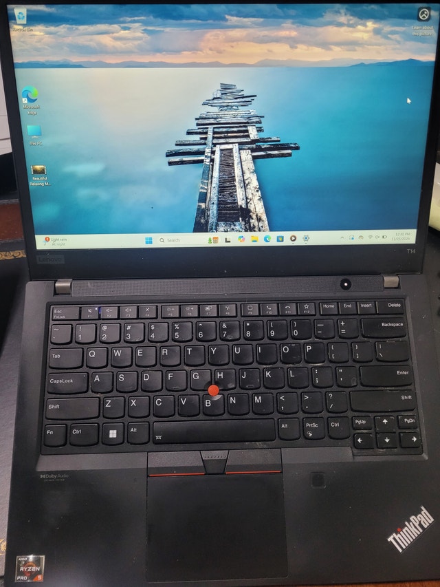 Lenovo Laptop T14 - Gen2 Ryzen Pro 5