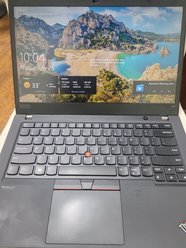 Lenovo Laptop T14 - Gen2 Ryzen Pro 7 - photo 4