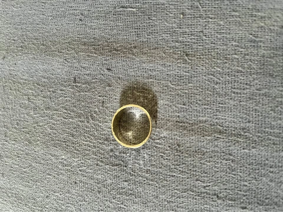 Hand made Sterling Silver Hammered Ring - photo 3