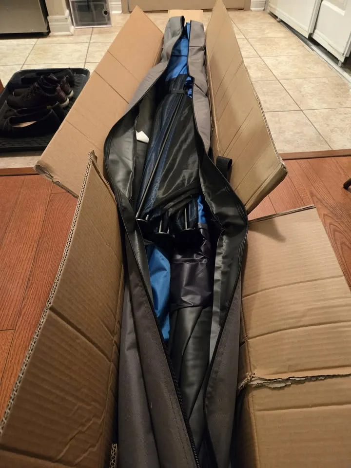 New 12' x 12' Hexagon Pop Up Tent with Mesh Sidewalls image indicator(8)