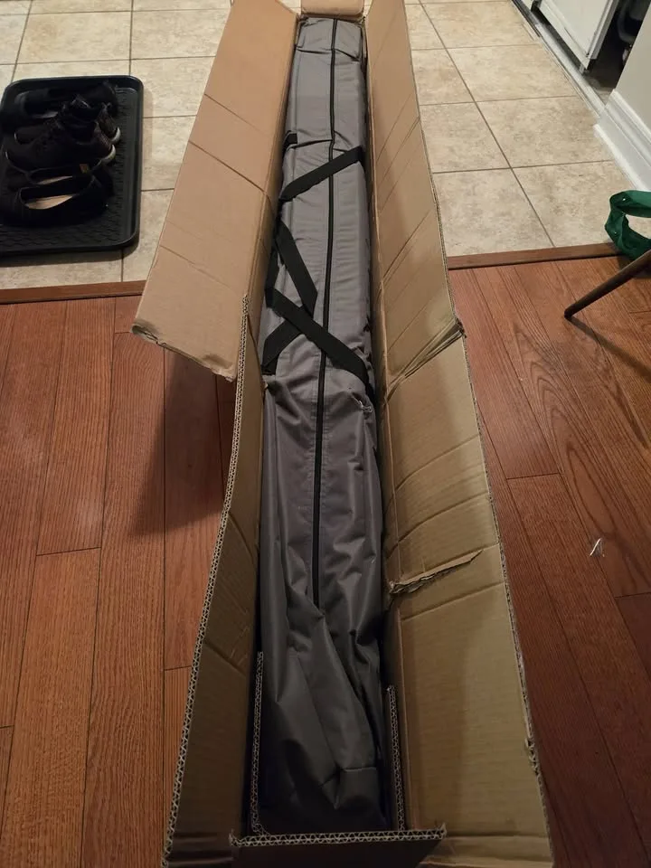 New 12' x 12' Hexagon Pop Up Tent with Mesh Sidewalls image indicator(9)