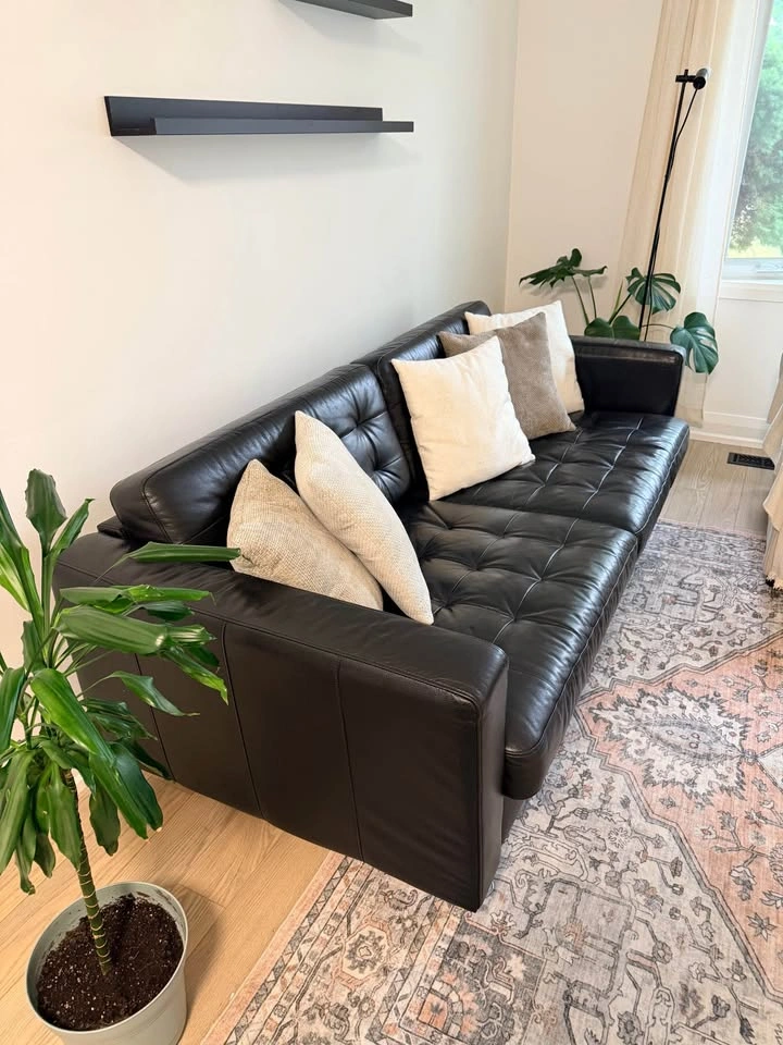 IKEA leather couch - Morabo - photo 4