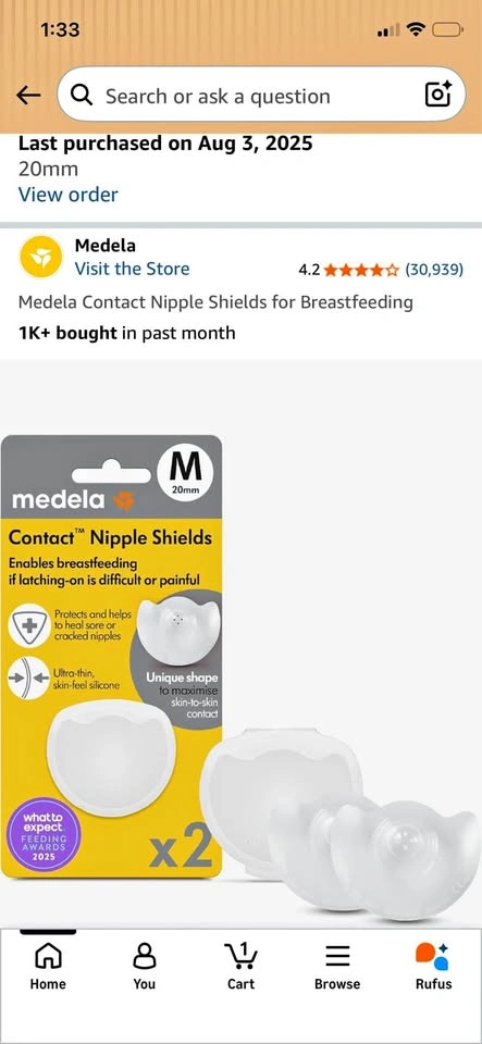 Nipple shield
