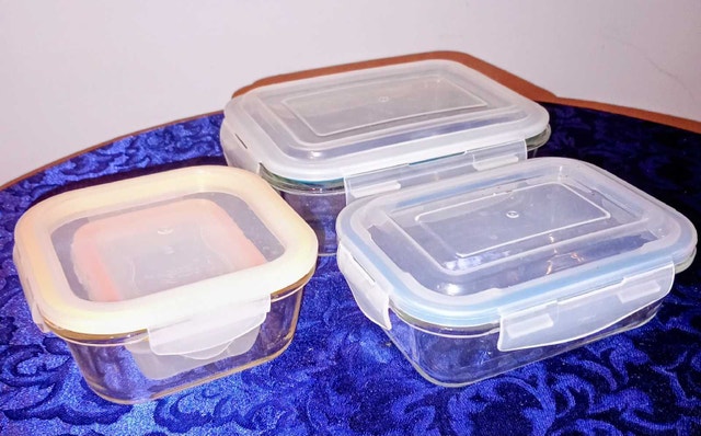 glass food boxes