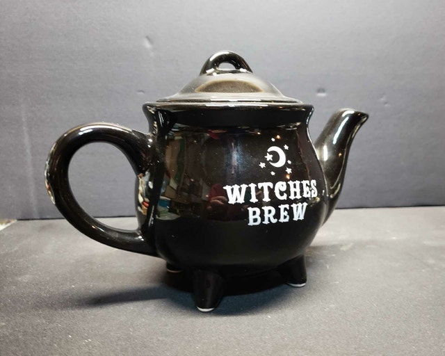 New Teapot Ceramic, Witches Brew - photo 4