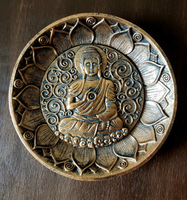 New Inscence Holder Sitting Buddha