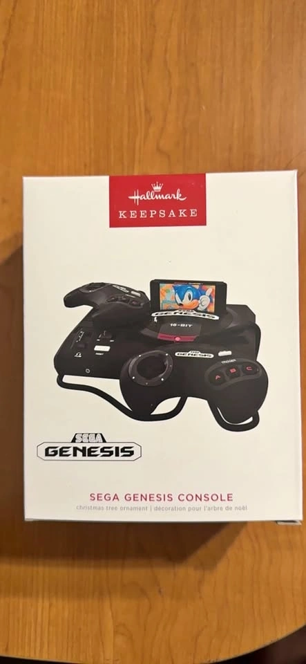 Hallmark Sega Genesis Console Keepsake Ornament
