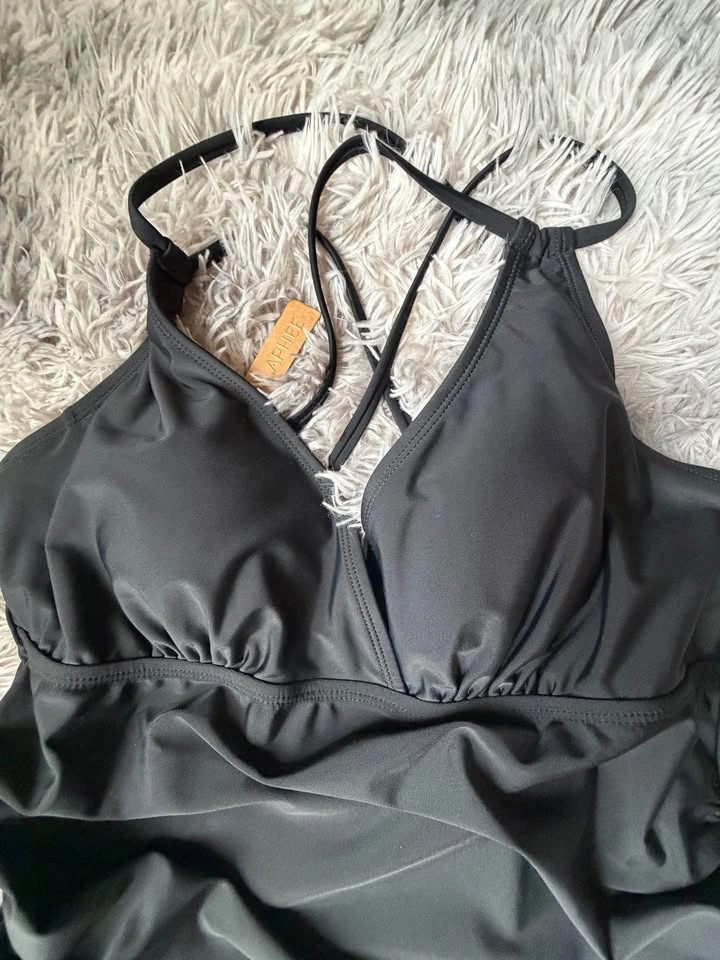 KI LAPHEE One Piece Ruched Swimsuit XXL (16) BLACK - photo 5
