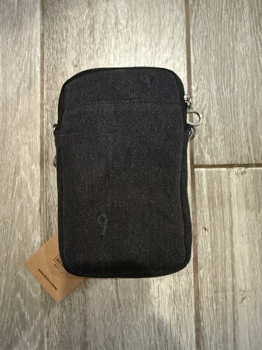Solid Gray/Black/Brown Crossbody Phone Pouch Bag - photo 3