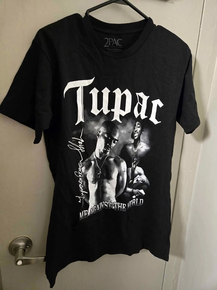 2PAC Tupac Me Against the World T-Shirt - photo 2