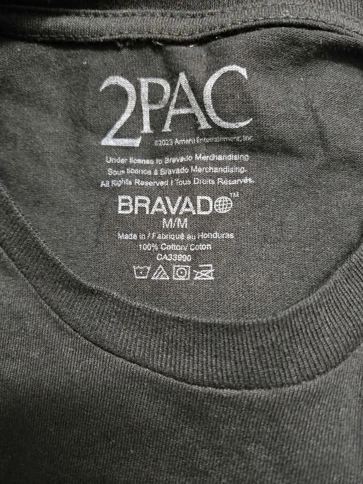 2PAC Tupac Me Against the World T-Shirt - photo 3