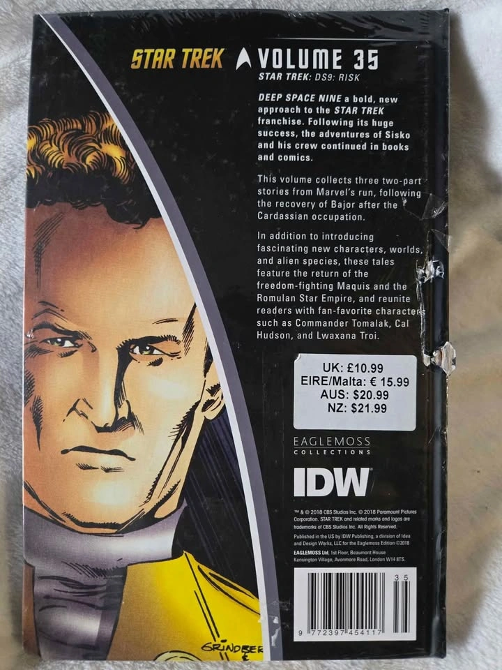 Star Trek Graphic Novel Collection Volume 35: DS9 Risk - photo 2