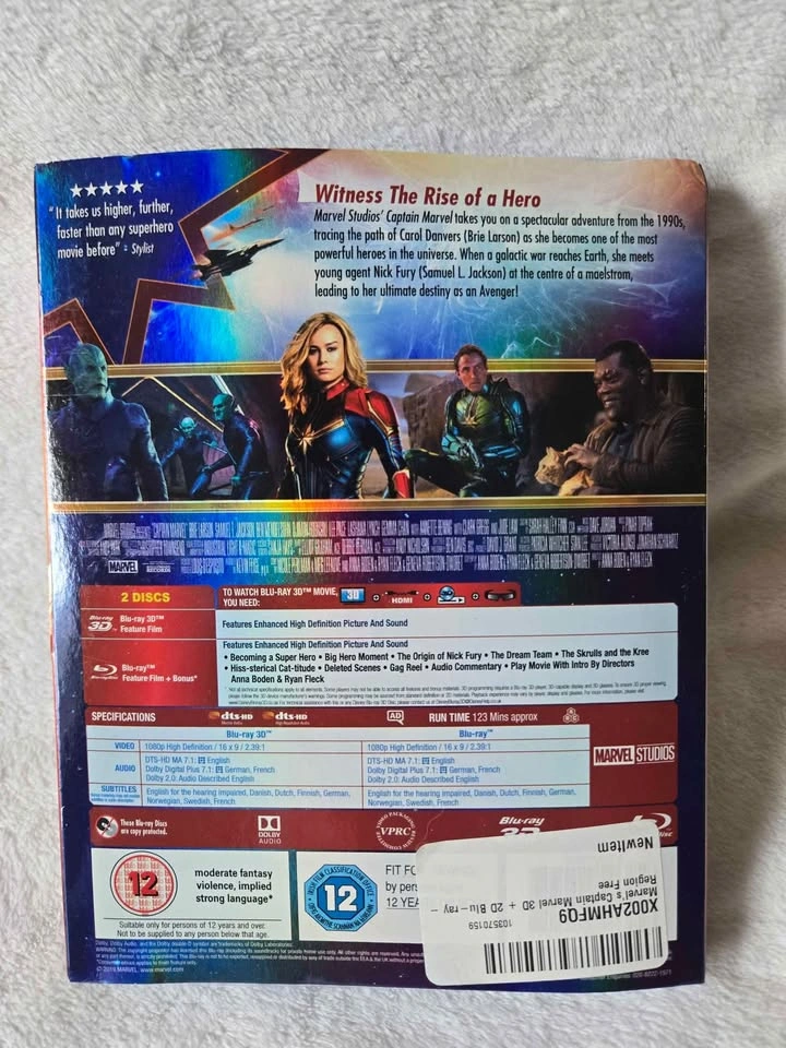 Captain Marvel Blu-ray 3D - photo 2