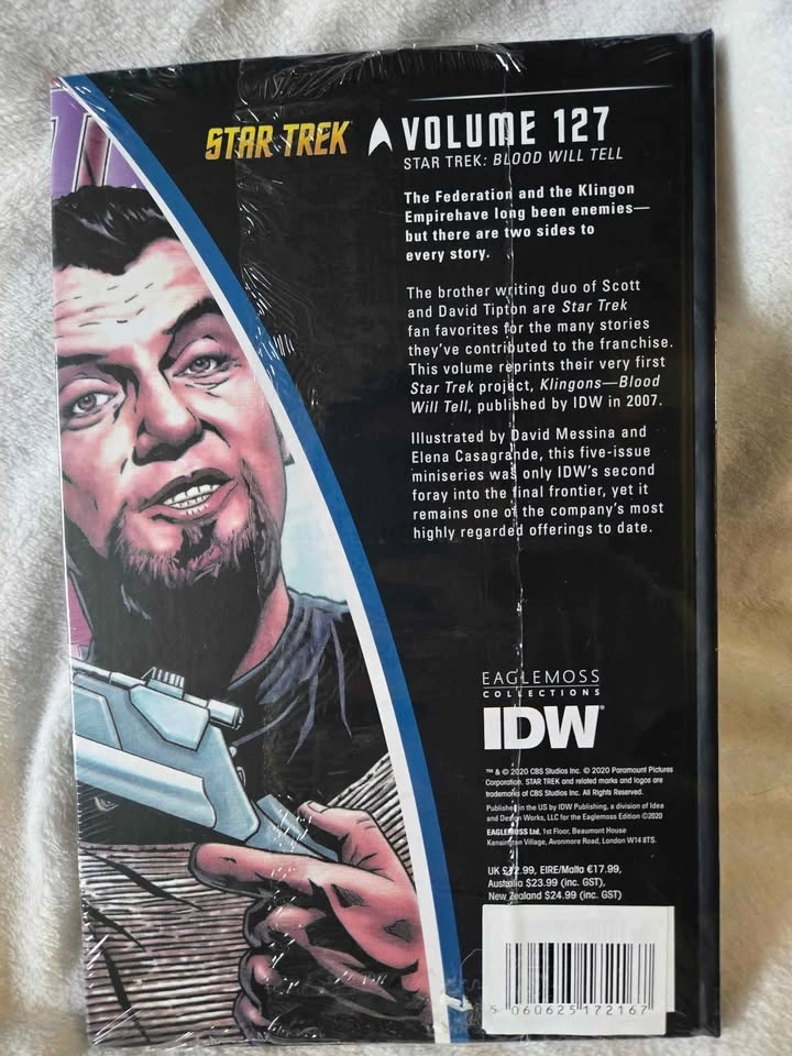 Star Trek Graphic Novel - Blood Will Tell - Volume 127 - photo 2
