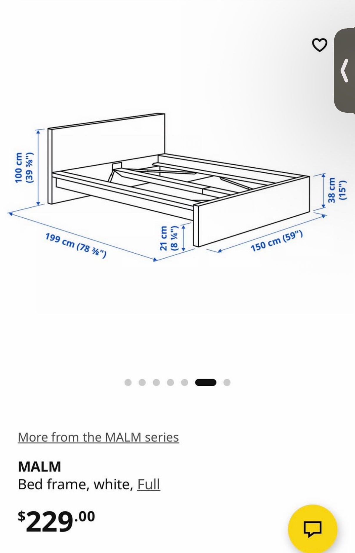 Full size bed with a mattress - photo 2
