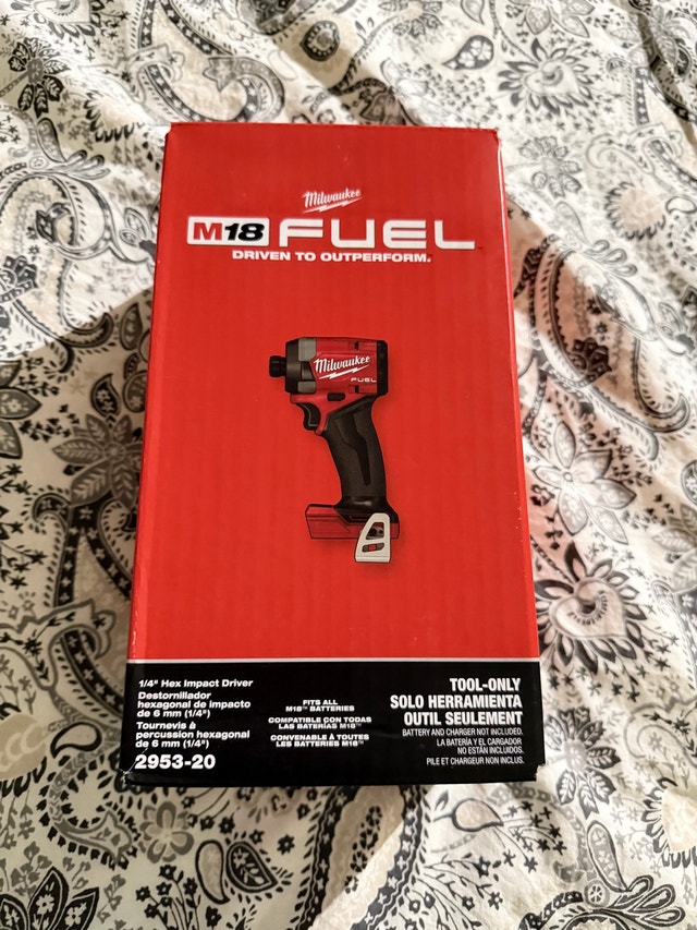 milwaukee impact driver brand new