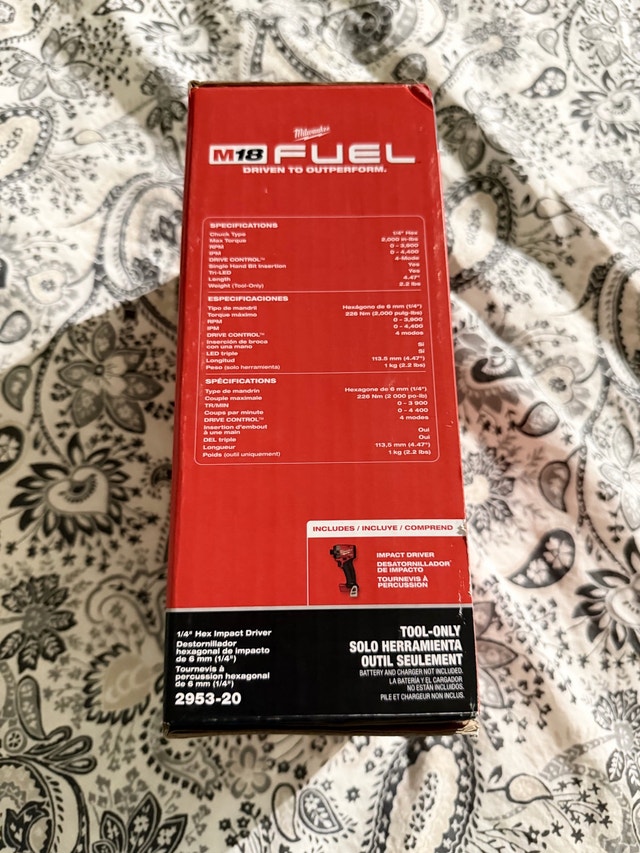 milwaukee impact driver brand new - photo 2