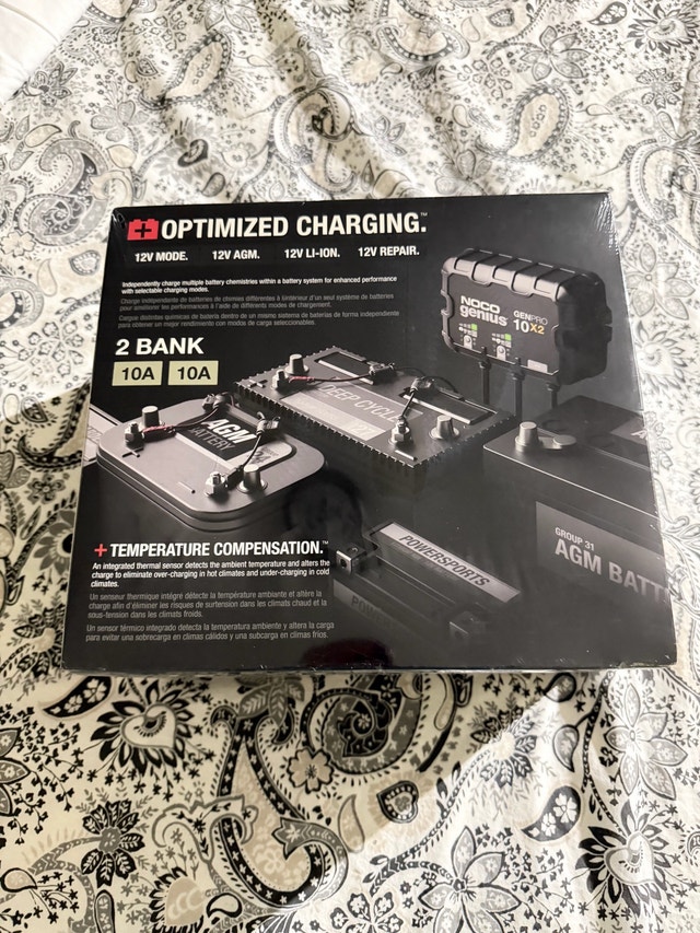 NOCO Genius GENPRO 10X2 – professional dual battery charger - photo 3