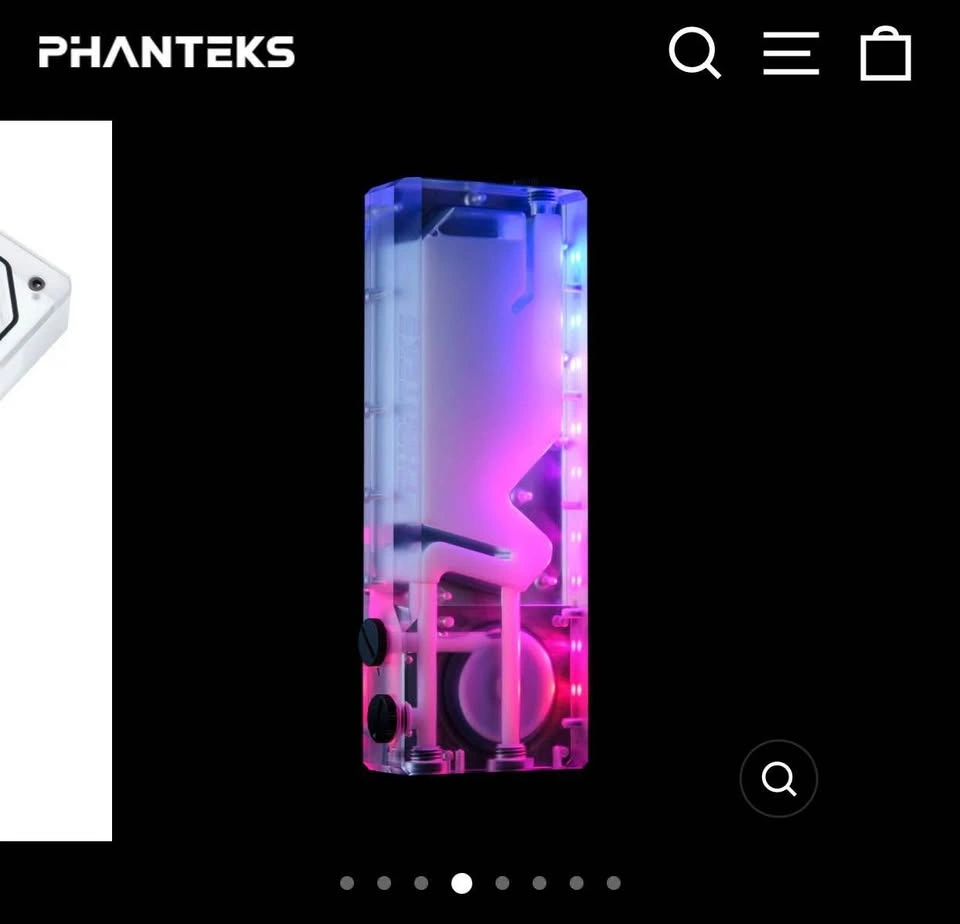 New Phanteks Glacier R220C Reservoir with DDC Pump - photo 4