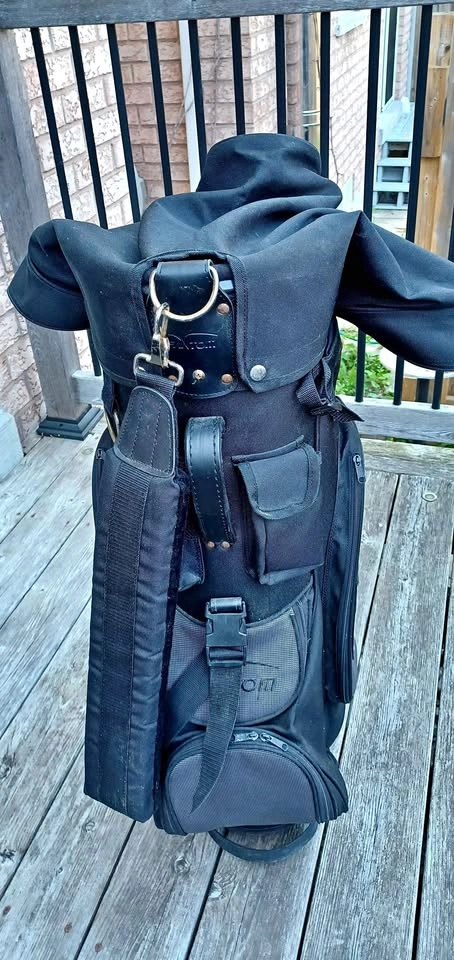Complete 15pc Beginner Golf Set Bundle - Bag, 4 Woods, 9 Irons,