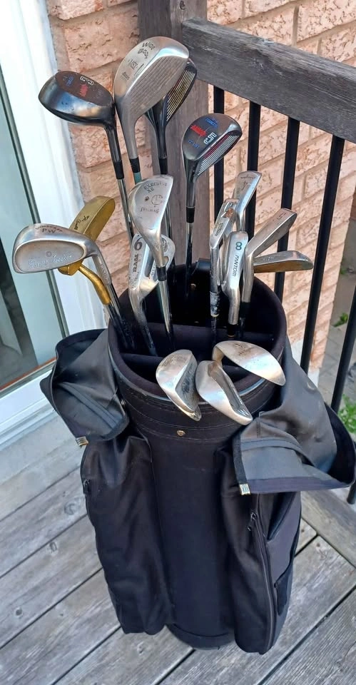 Complete 15pc Beginner Golf Set Bundle - Bag, 4 Woods, 9 Irons, - photo 2