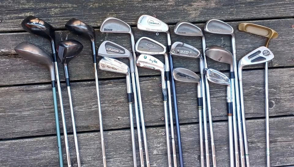 Complete 15pc Beginner Golf Set Bundle - Bag, 4 Woods, 9 Irons, - photo 3