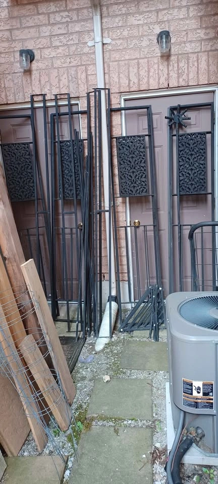 Metal Gazebo Frame – Complete Frame and Hardware – Needs Replace - photo 3