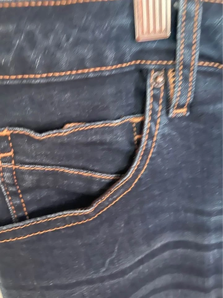 Dark Blue Denim Skort - photo 3