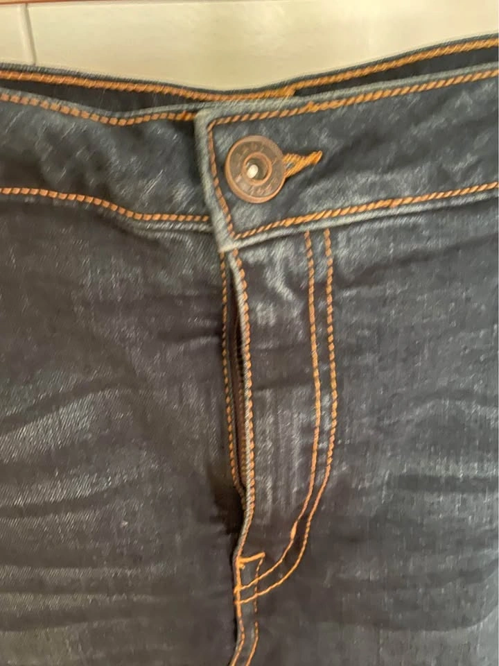 Dark Blue Denim Skort - photo 4