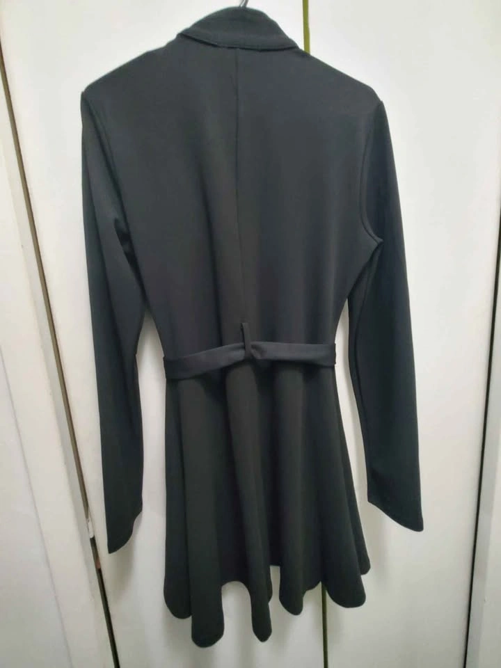 Black Zip-Up Dress (M) - photo 3