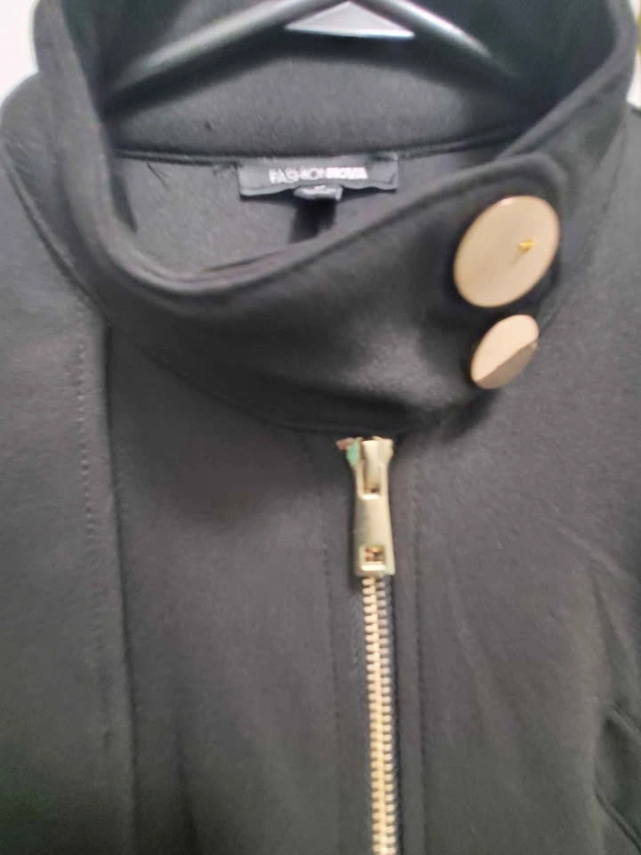 Black Zip-Up Dress (M) - photo 4