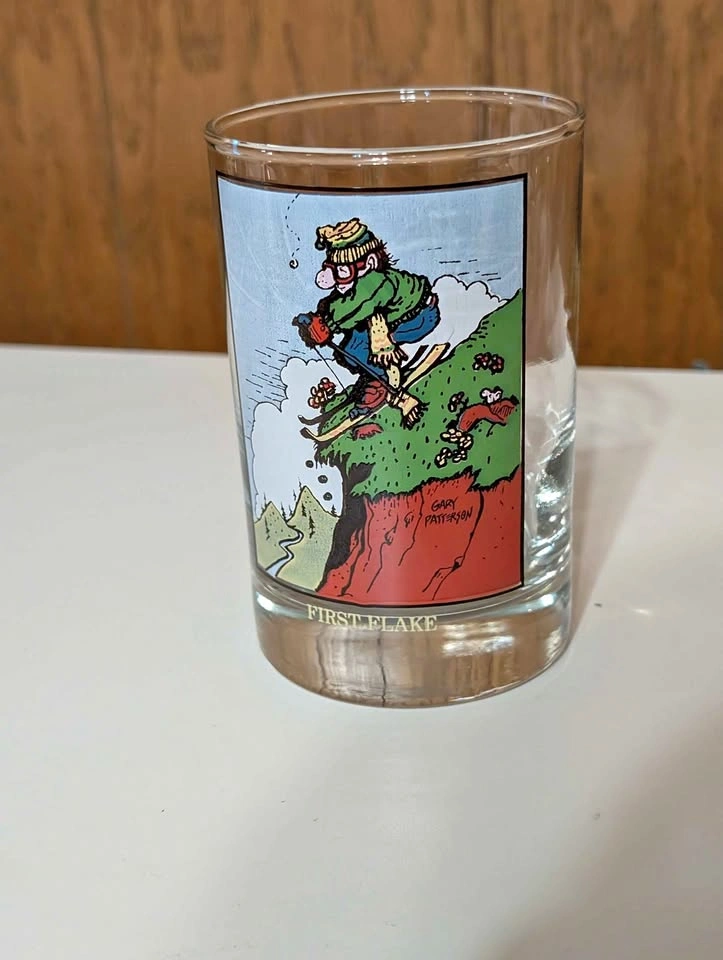 Vintage 1982 Arby's Gary Patterson Collectors Series Glass - Fir