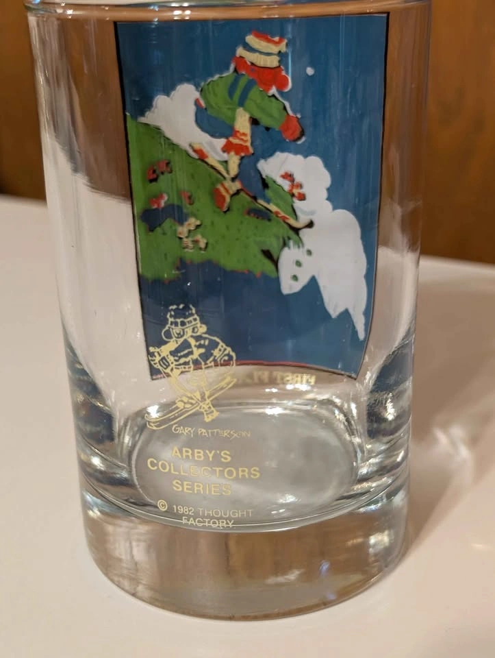 Vintage 1982 Arby's Gary Patterson Collectors Series Glass - Fir - photo 2