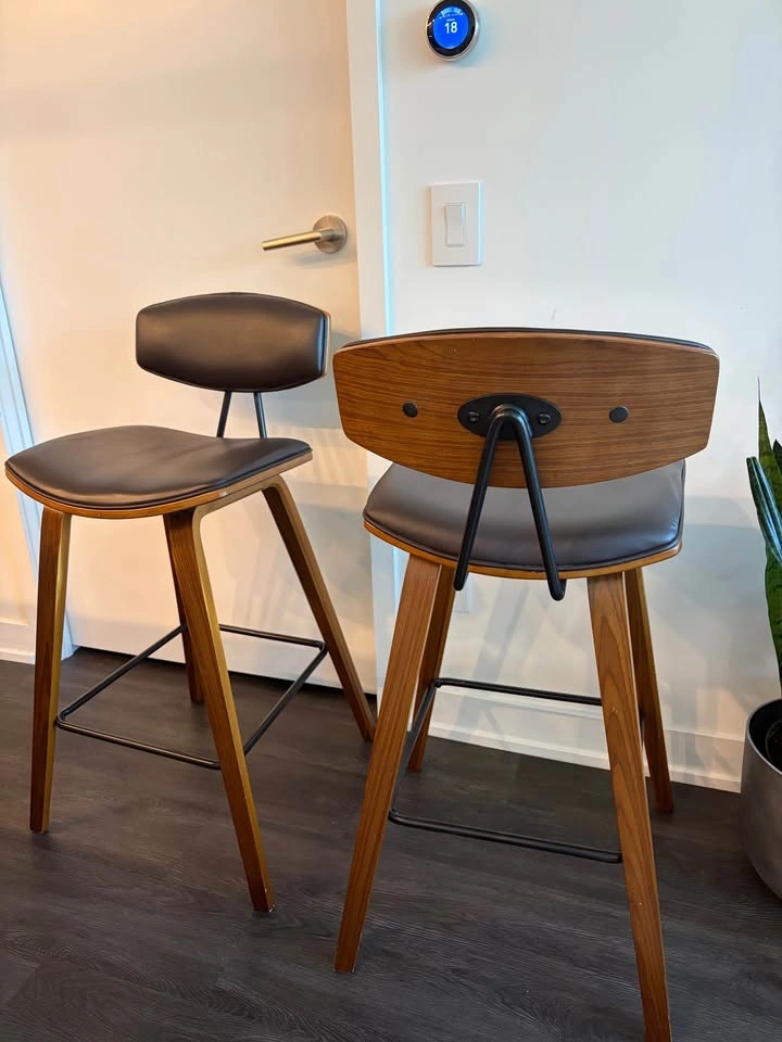 Set of 2 Bar Stools - photo 2