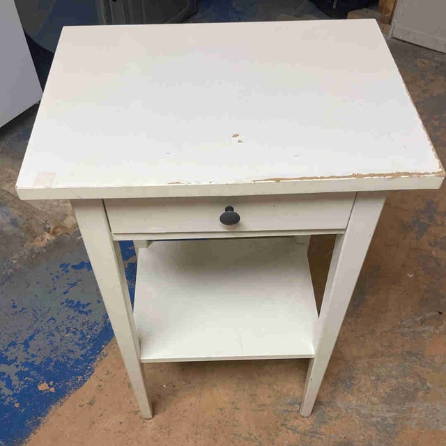White Side Table