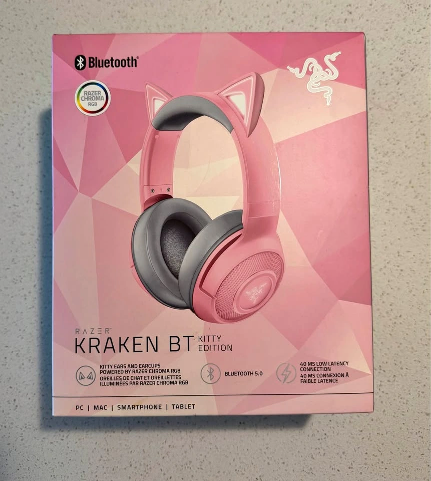 Brand New Razer Kraken Kitty Bluetooth Headphone