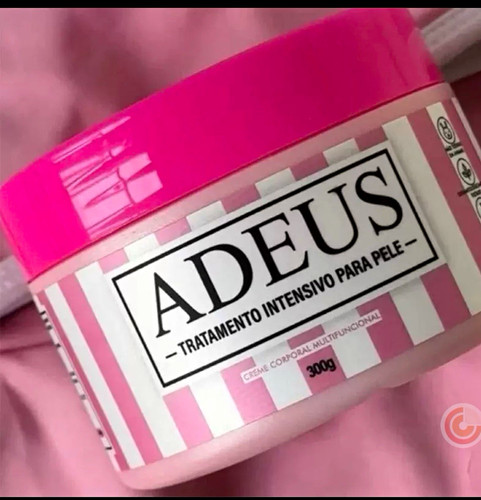 ADEUS Cellulite Day Treatment Body Cream for Women 300g Pink Jar