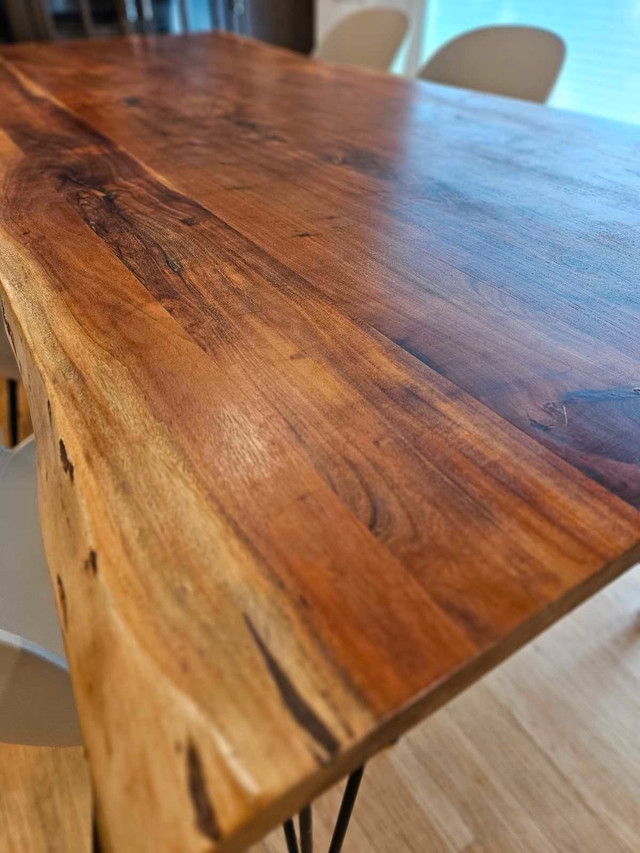 Live Edge Acacia Dining Table - photo 2