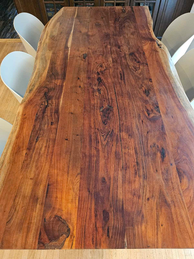 Live Edge Acacia Dining Table - photo 3